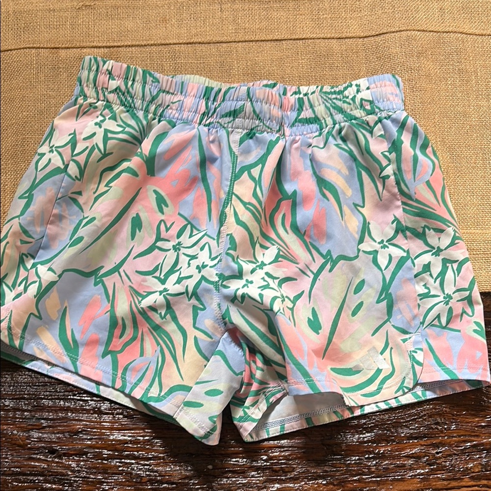 5 for $35- Girls XL Adidas  Multicolor Patterned Shorts